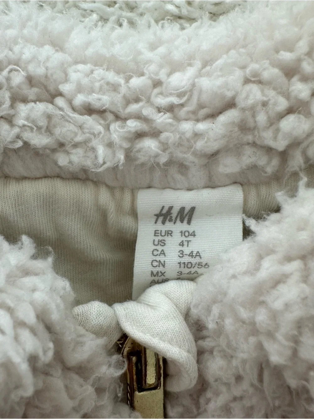 H&M Faux Shearling Jacket